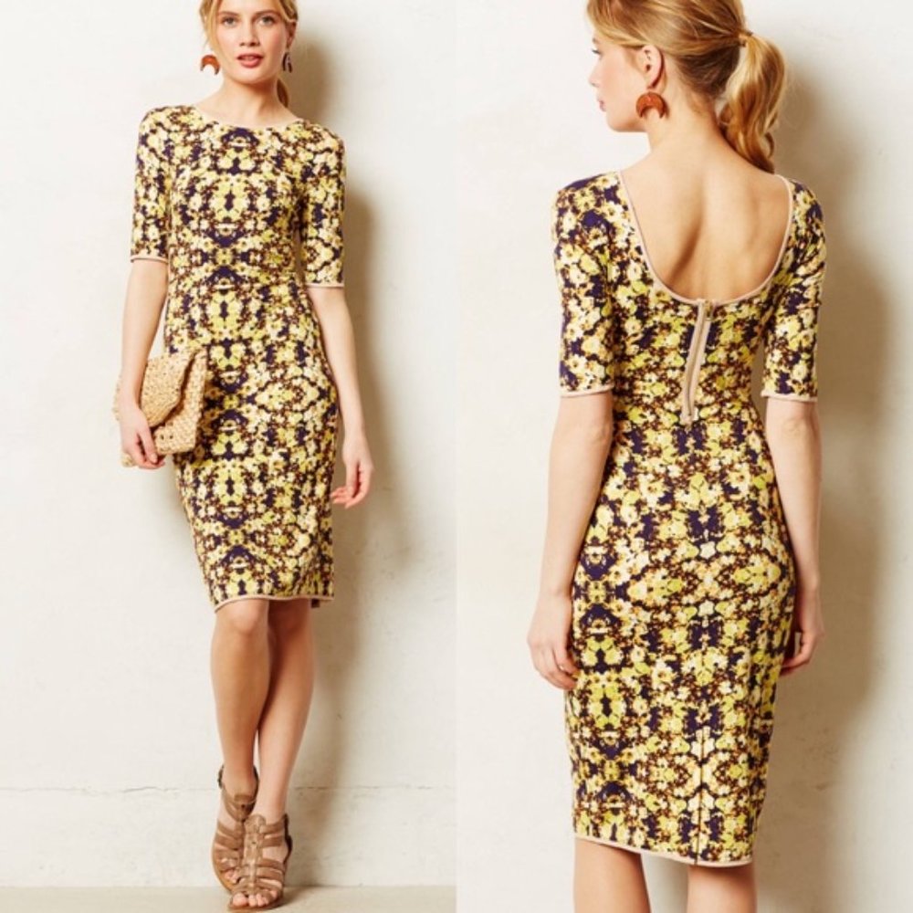 Anthropologie by Sam and Lavi Libby Floral Dress